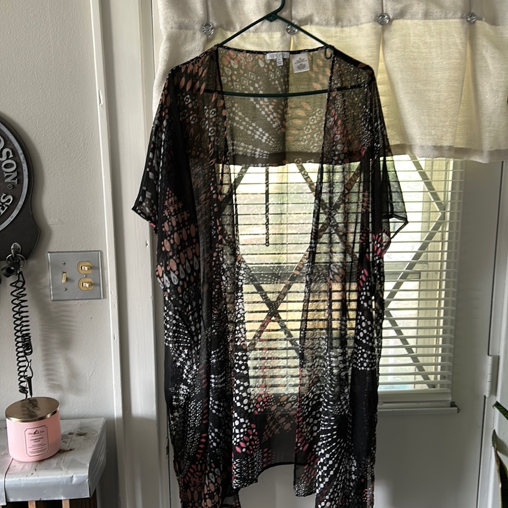 Sheer kimono
